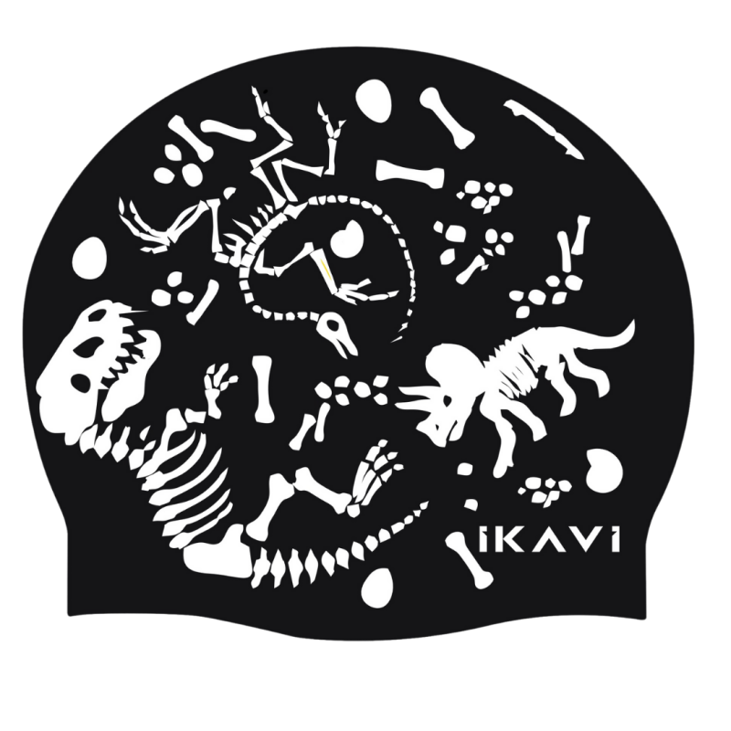 İKAVİ Dinazor Baskılı Silikon Bone