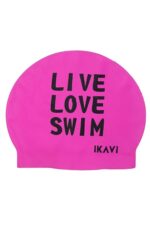 Love Live Swim Baskılı Silikon Bone - Pembe