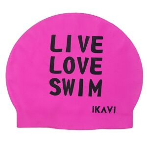 Love Live Swim Baskılı Silikon Bone - Pembe