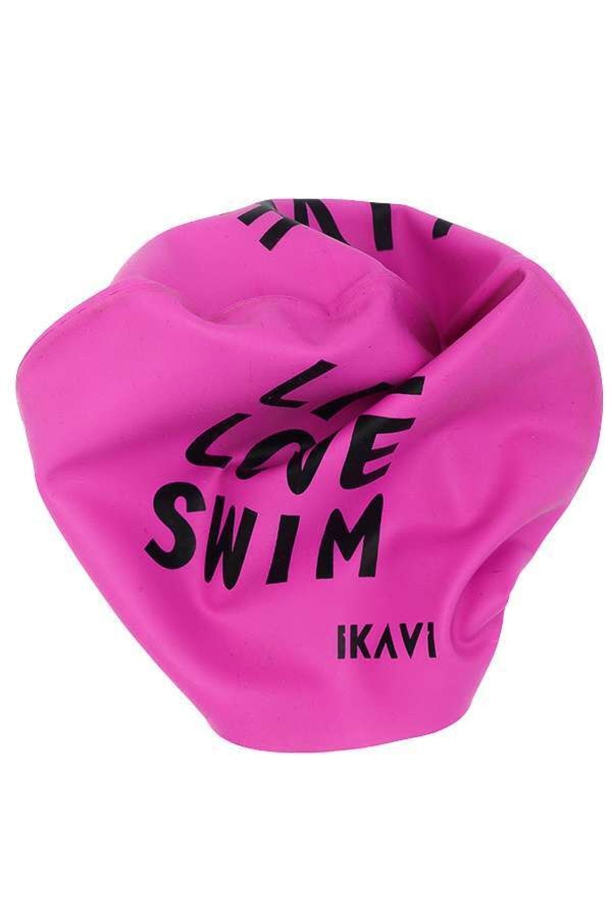 Love Live Swim Baskılı Silikon Bone - Pembe - Görsel 3