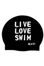 Love Live Swim Baskılı Silikon Bone - Siyah