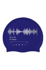 Müzik Baskılı Silikon Deniz ve Havuz Bonesi