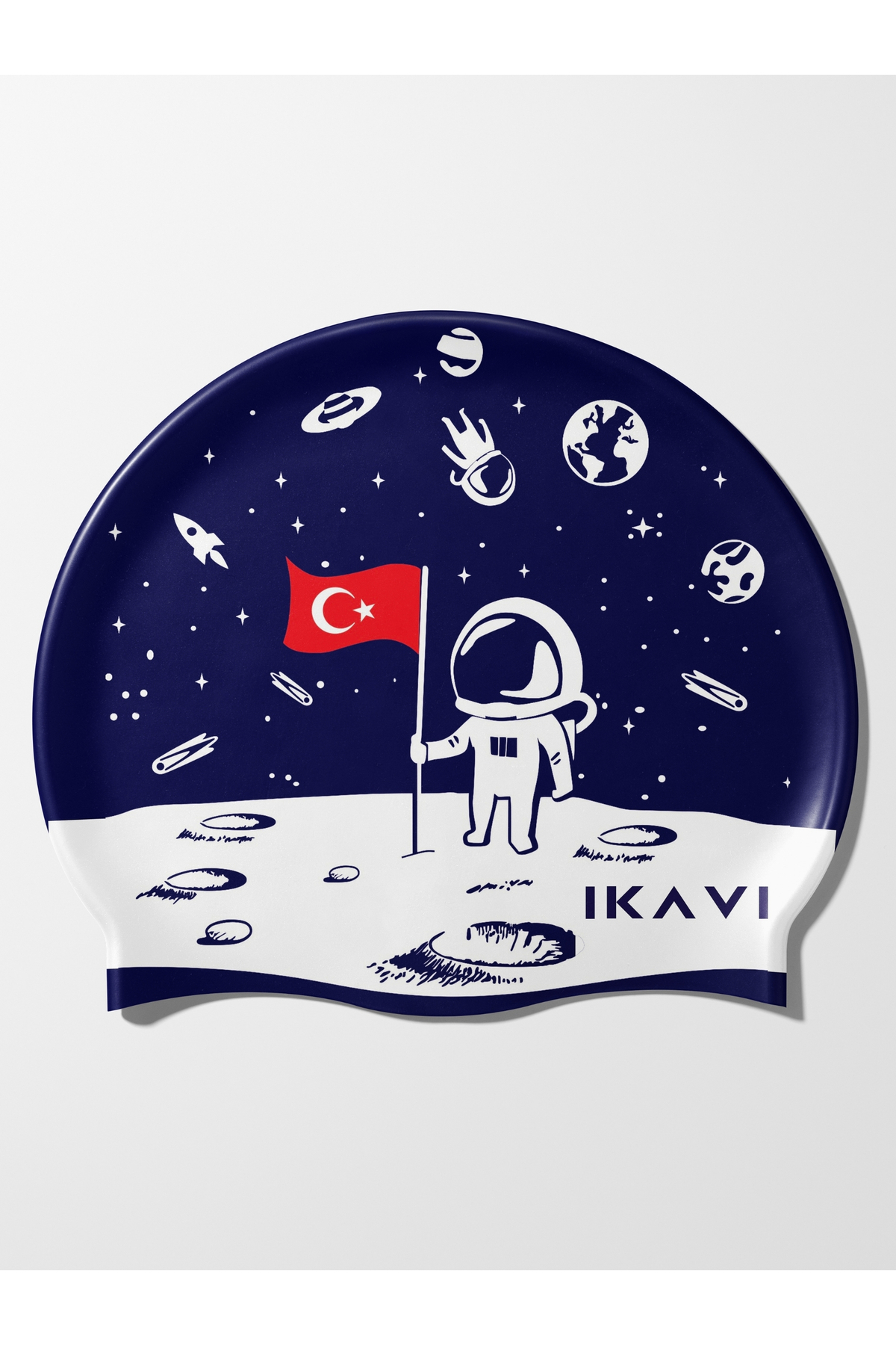 Uzay Baskılı Yüksek Kaliteli Silikon Deniz ve Havuz Bonesi
