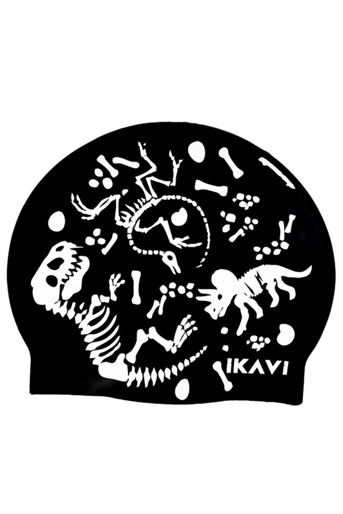 Dinozor Baskılı Silikon Bone