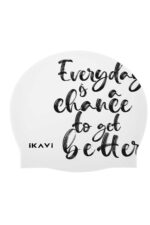 Everyday Is A Chance To Get Better Baskılı Silikon Havuz Bonesi